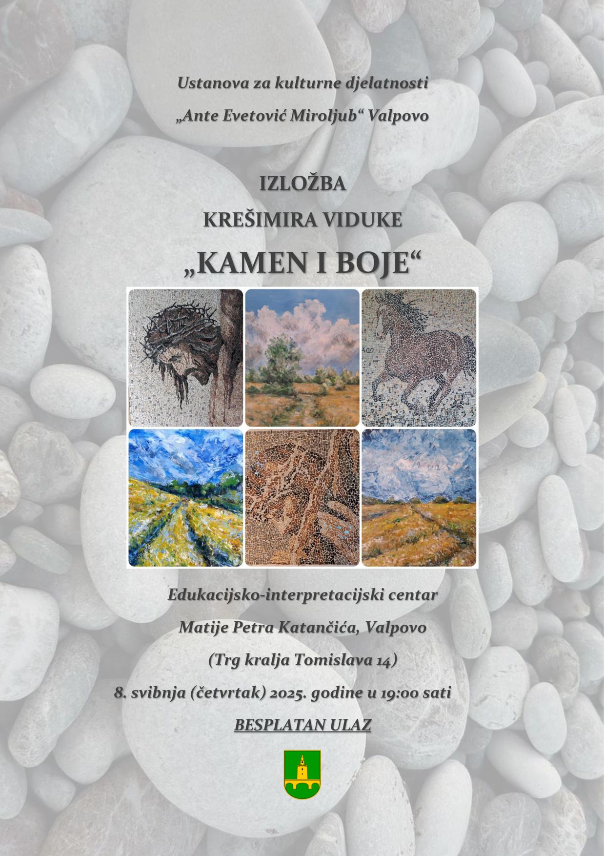 Otvorenje izložbe Krešimira Viduke "Kamen i boje"